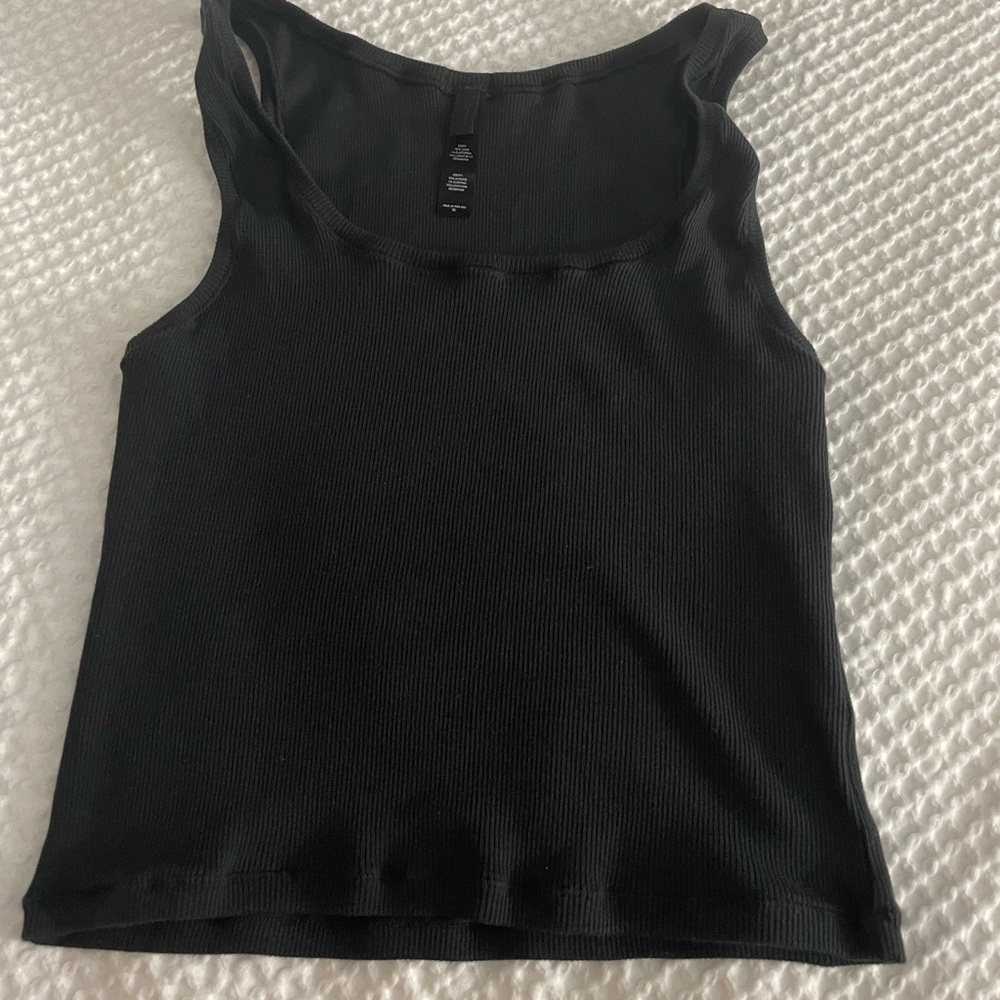 Skims Cotton Rib Tank XL
